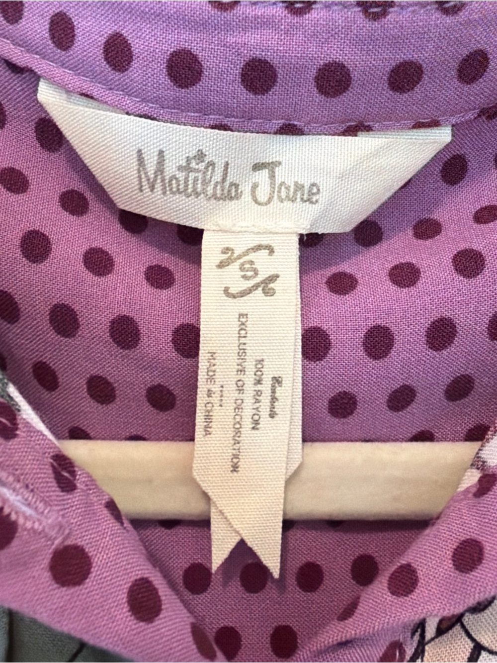 Matilda Jane PTP 19” MSRP $58 Henley Peasant Top - Picture 2 of 12